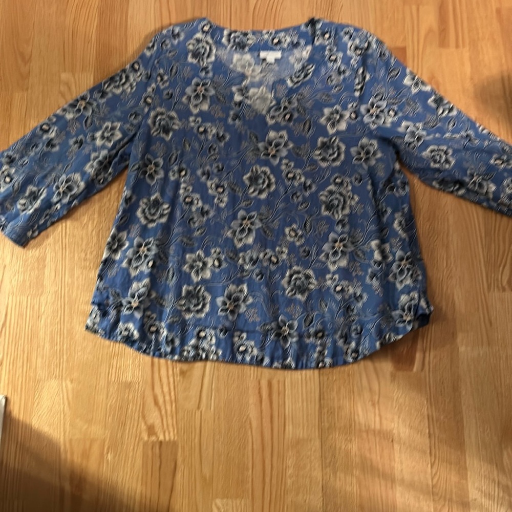 J Jill linen blouse